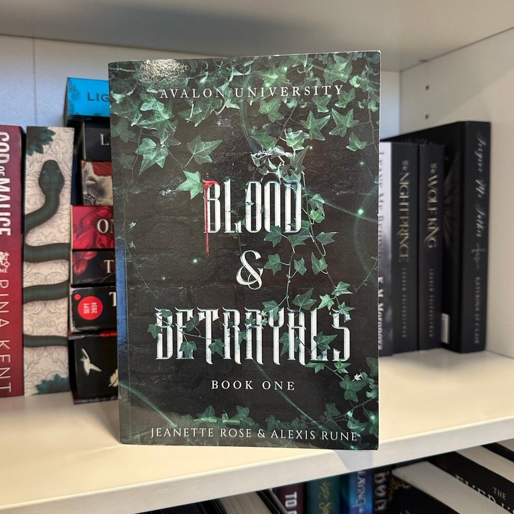 Blood & Betrayals By Jeanette Rose & Alexis Rune Oop Indie Paperback